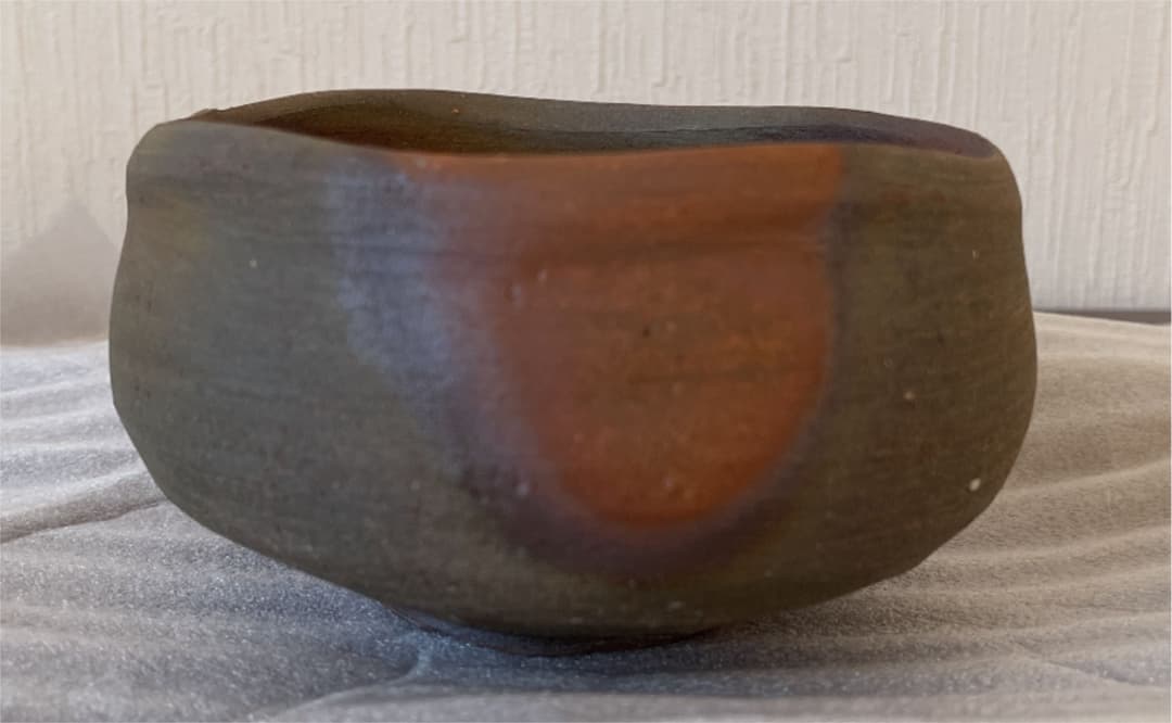 備前焼　抹茶茶椀　中村真　中村眞　新品未使用品