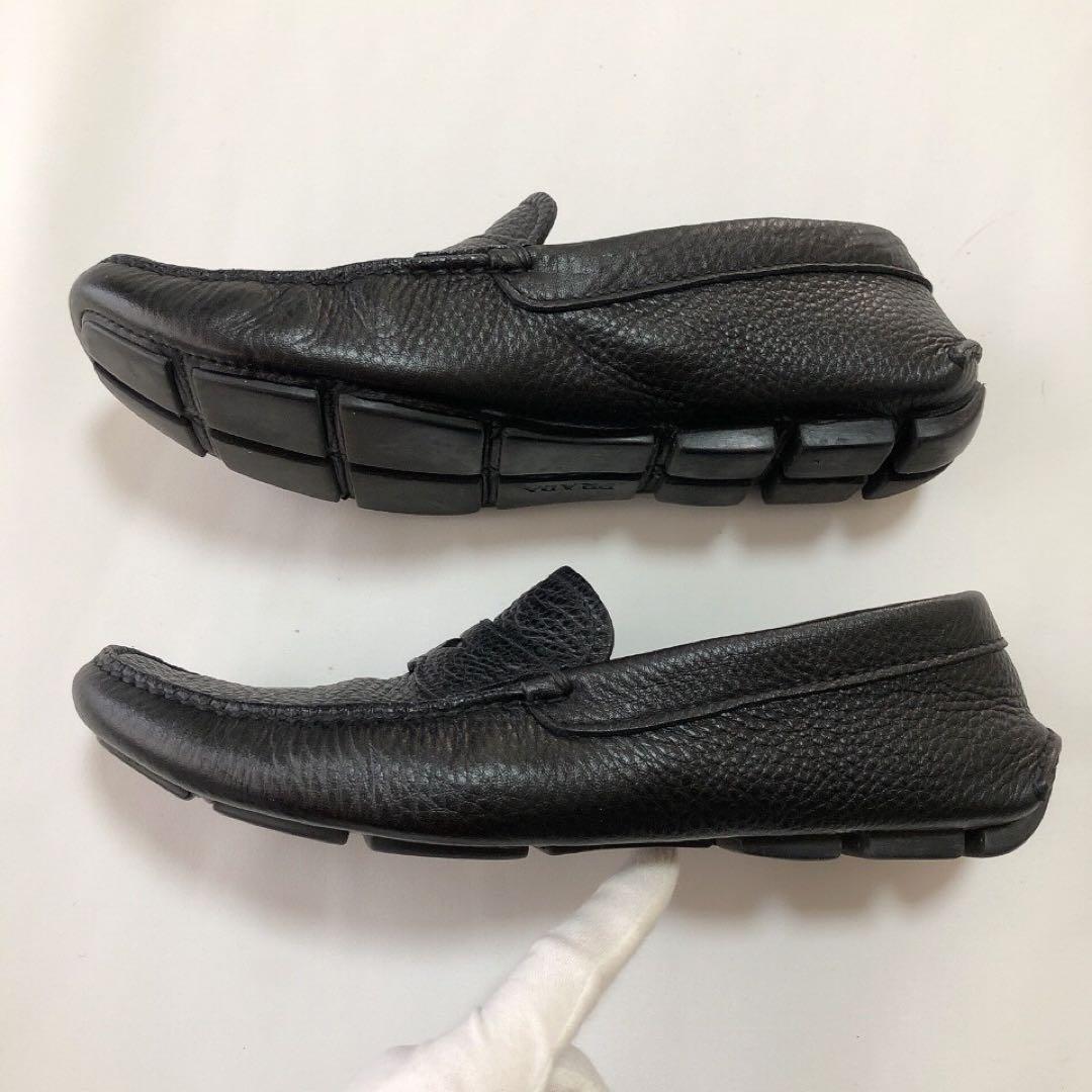 シ*ん様 【美品】PRADA プラダ　ドライビングシューズ　メンズ　フラット　5