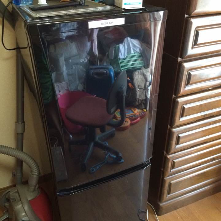 三菱ノンフロン冷蔵庫 ２ドア