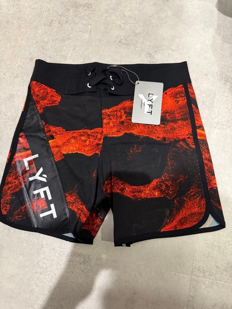 水着・ラッシュガード LFT GRAPHIC STAGE SHORTS - BLACK cronos