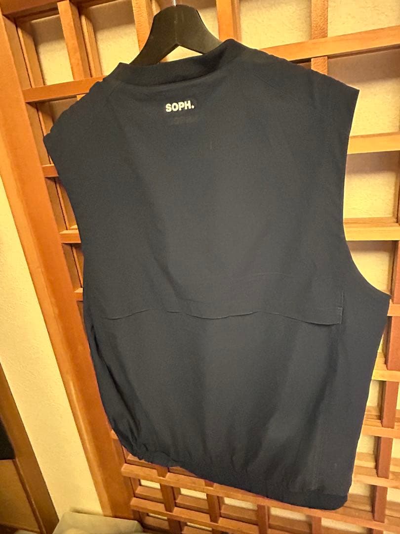 FCRB VENTILATION TRAINING VEST NAVY Lサイズ