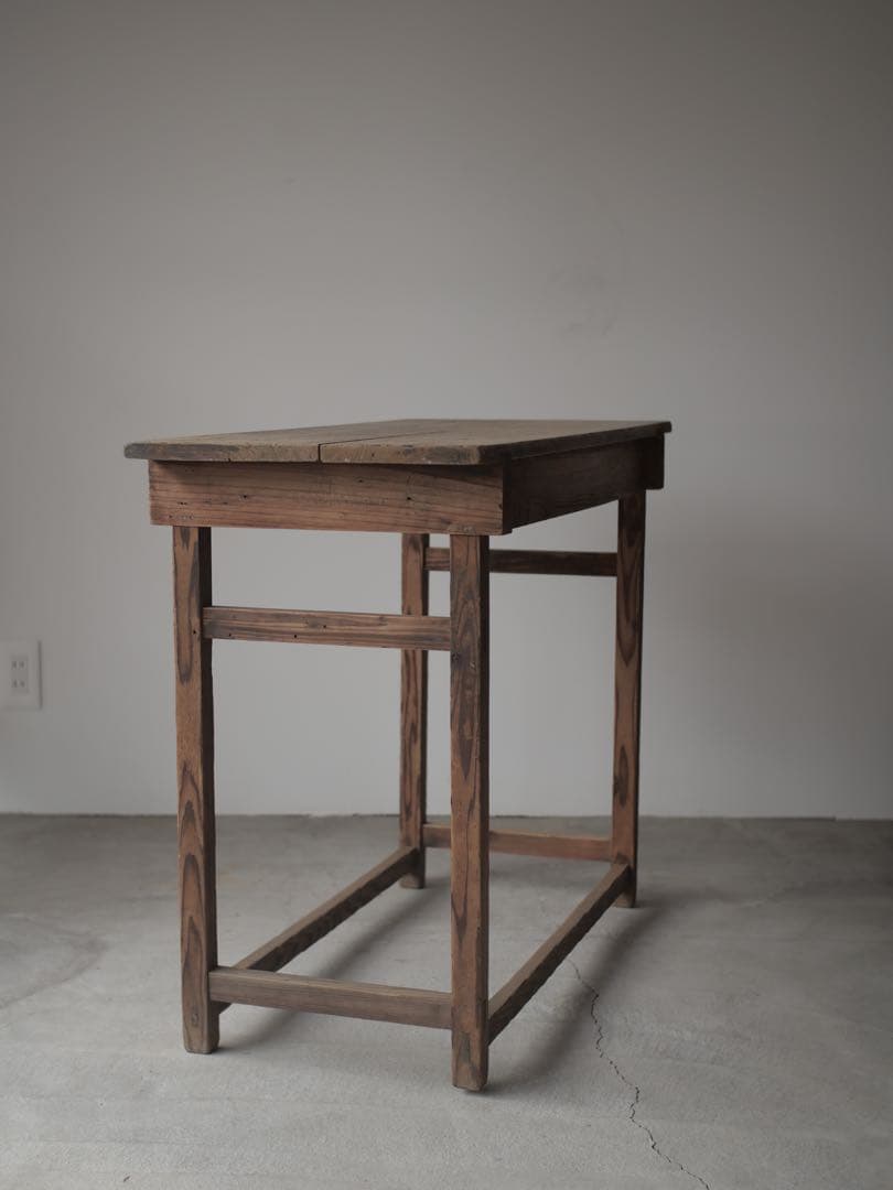 机　展示台　作業台　テーブル　台　古家具　古道具　アンティーク　昭和レトロ