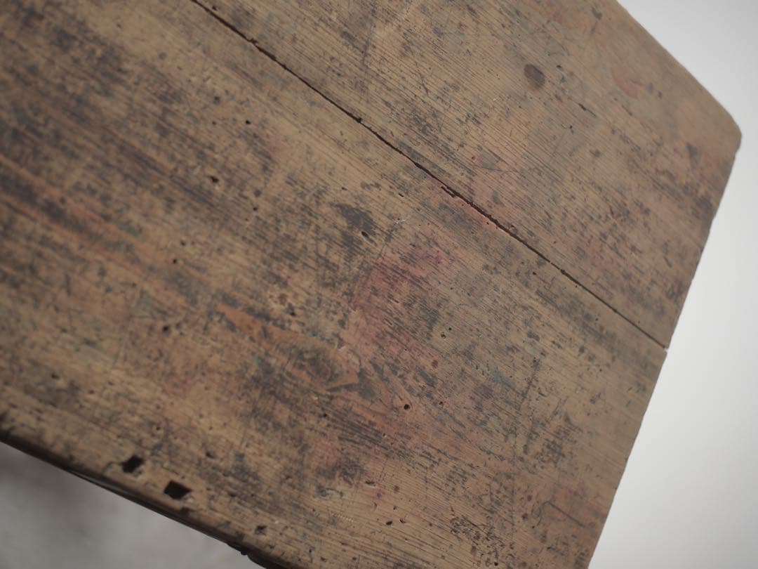 机　展示台　作業台　テーブル　台　古家具　古道具　アンティーク　昭和レトロ