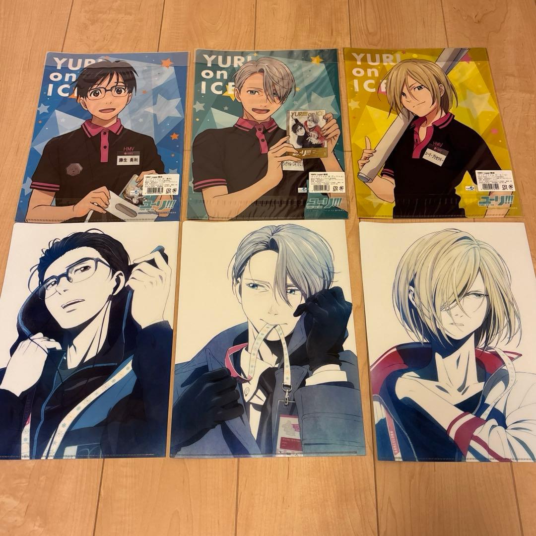 ユーリ!!! on ICE クリアファイル　ポスター