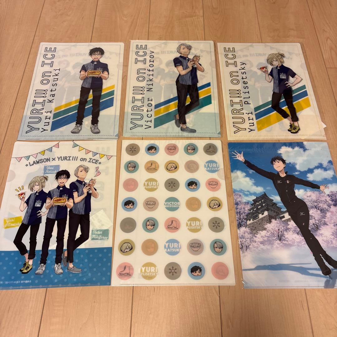 ユーリ!!! on ICE クリアファイル　ポスター