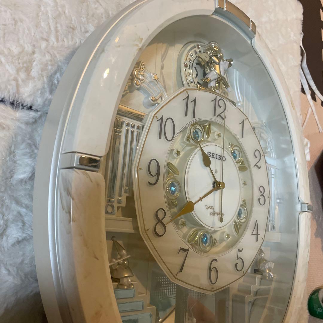 セイコー SEIKO 掛け時計 壁掛け からくり時計 RE576A 電波時計