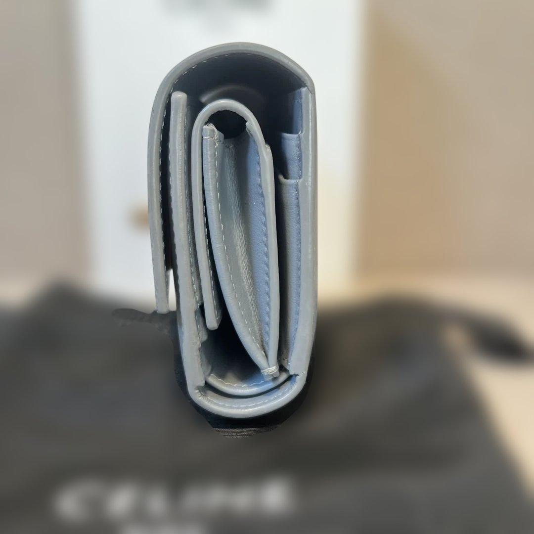 SALE ⟡.*セリーヌ ⟡.*スモール トリフォールドウォレット 16セーズ