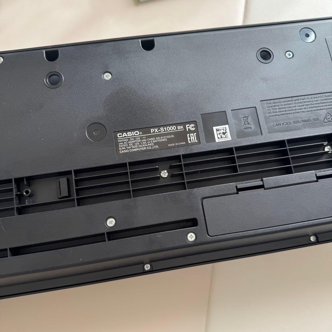 美品 CASIO Privia PX-S1000BK 88鍵盤電子ピアノ カシオ