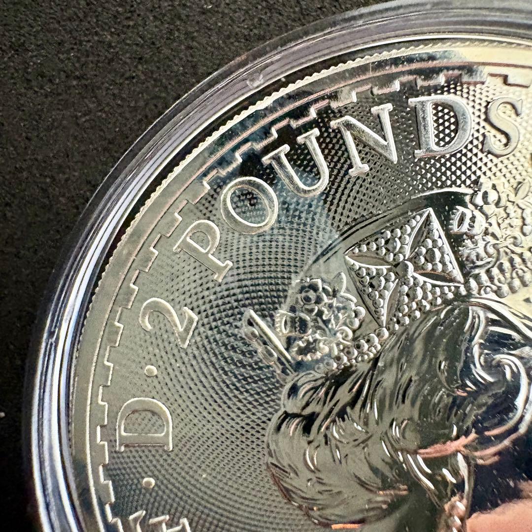 2021年 イギリス ブリタニア銀貨 1オンス