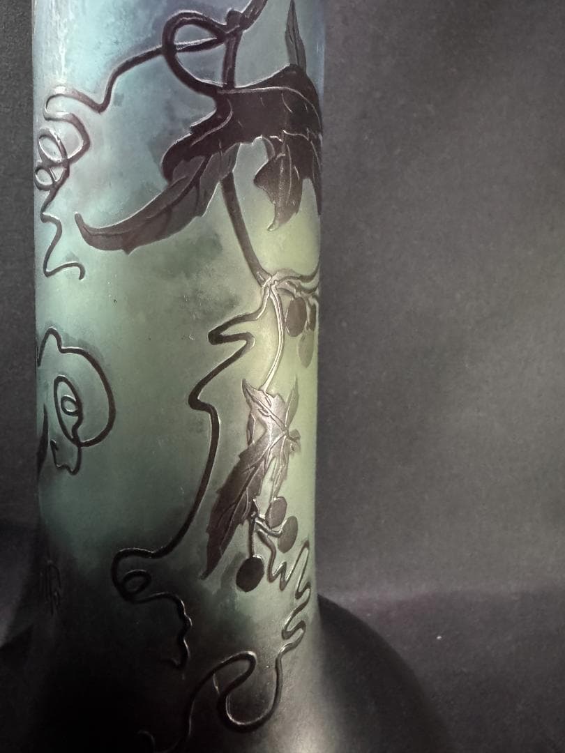 エミール・ガレ Émile Gallé『トケイソウ』花瓶