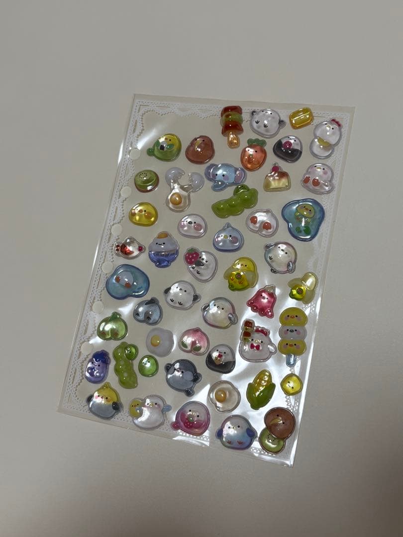 【正規品】早い者勝ちボンボンドロップシール・キャラクターシール・完成品・個別売可