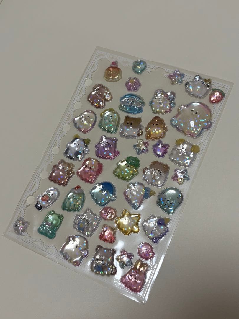 【正規品】早い者勝ちボンボンドロップシール・キャラクターシール・完成品・個別売可