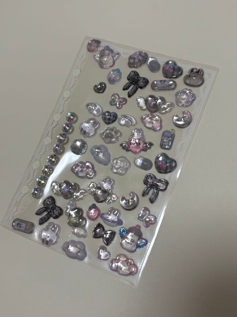 【正規品】早い者勝ちボンボンドロップシール・キャラクターシール・完成品・個別売可