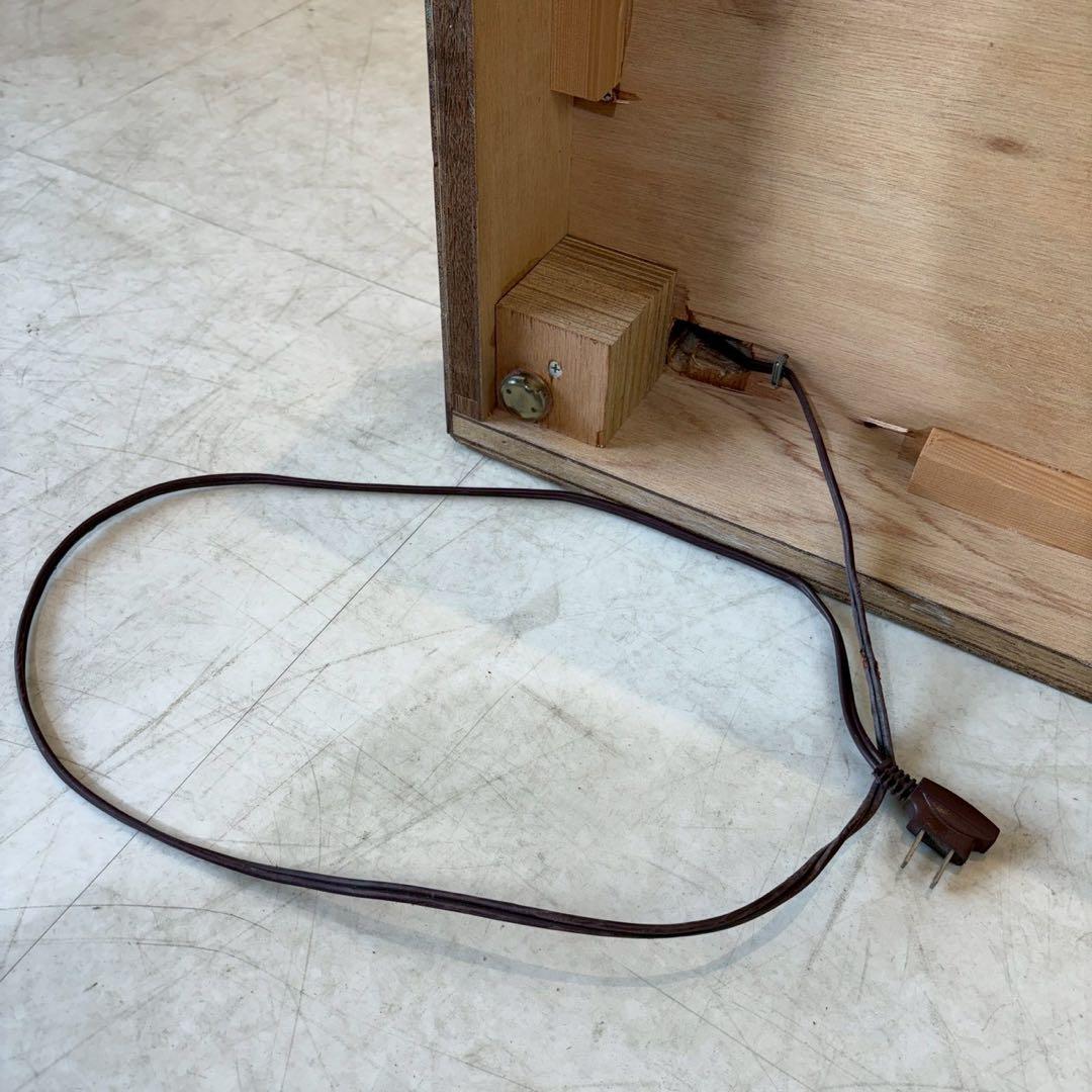 キャビネット　サイドボード　コンソール　飾り棚　多目的　木製　コンセント付き