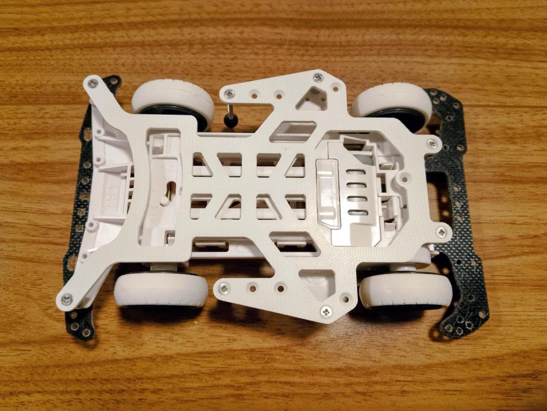 ★ミニ四駆 スーパーXXシャーシ EVO.1 ホワイトシャーシ★