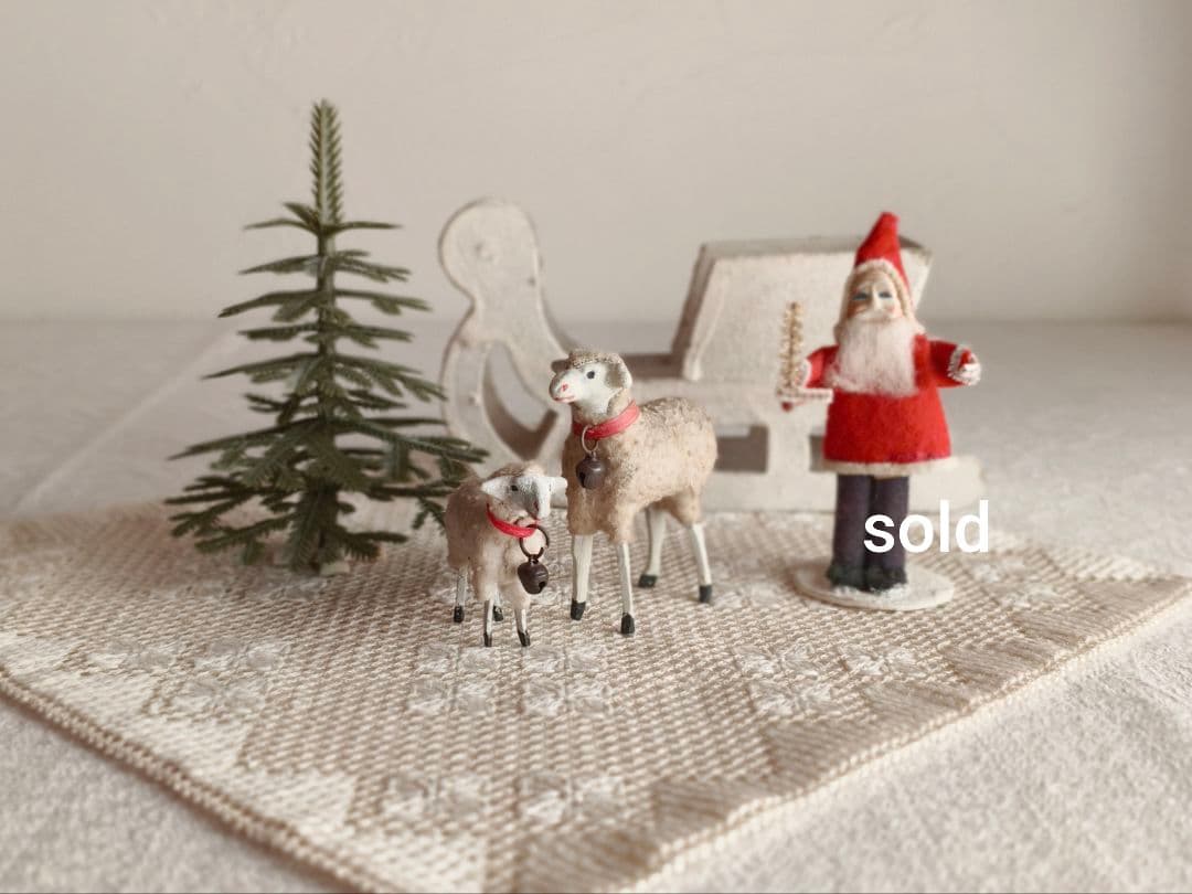 * antique sheep ✵ * クリスマスの 羊さん (m)