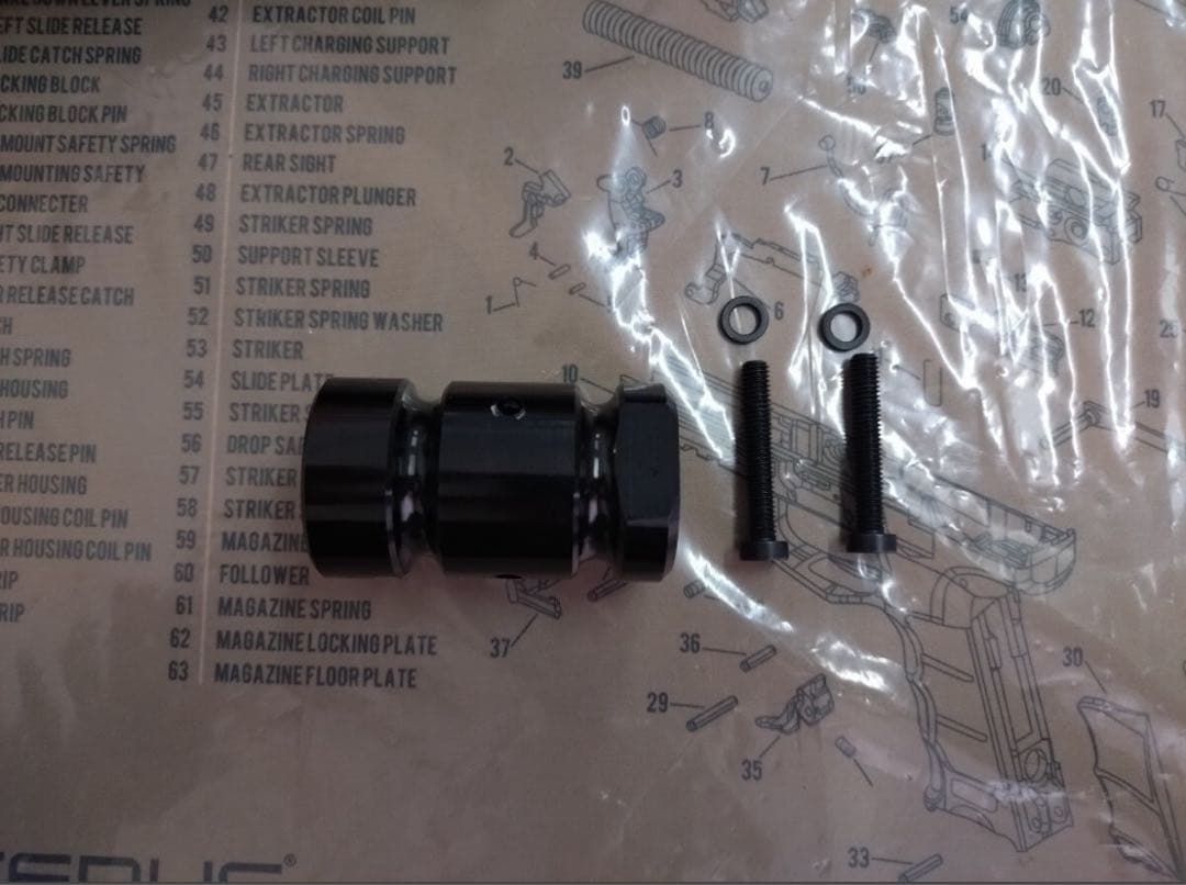 Airsoft Artisan M-Lok Mod2.1ハンドガードM4用