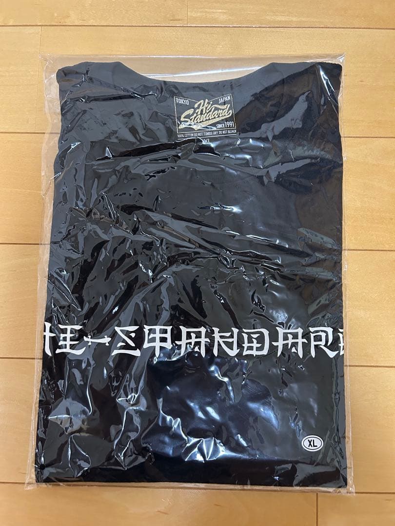 せ*ら様 【新品未開封】　hi-standard ハイスタ　漢字 Tシャツ　XL