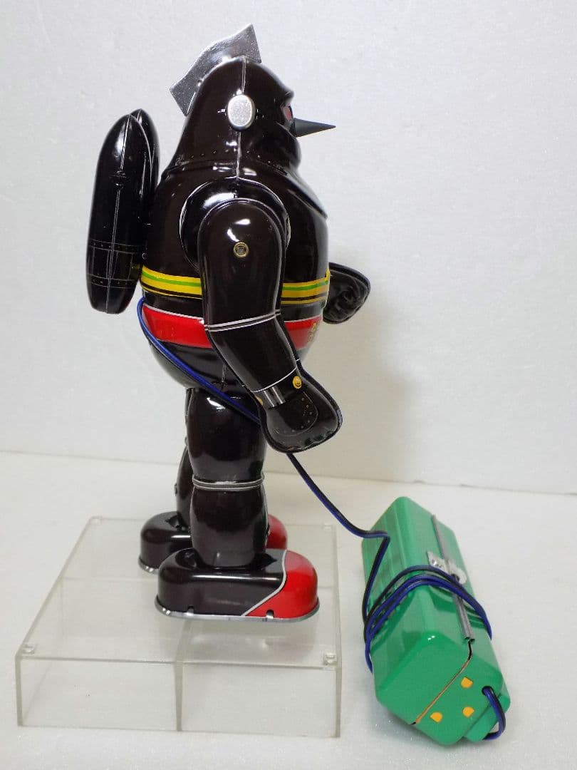 ビリケン　ブリキ　電動リモコン　鉄人28号　焦茶　動作品