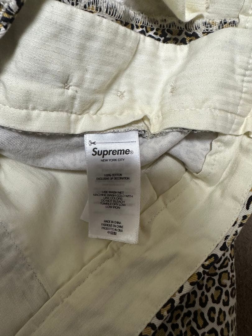 パンツ Supreme Chino Pant (25FW) \"Leopard\" 30