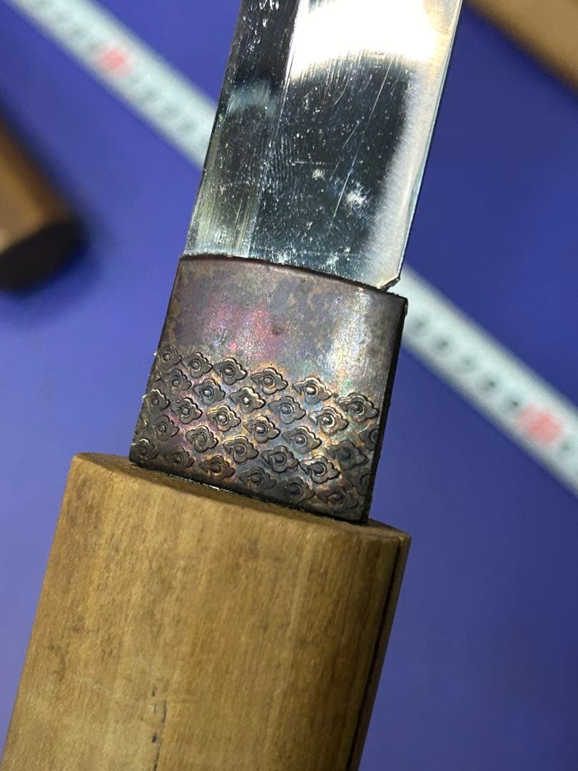 T）当時物 日本刀 拵入り 太刀 脇差 白鞘 2本セット 美術刀剣 模造刀