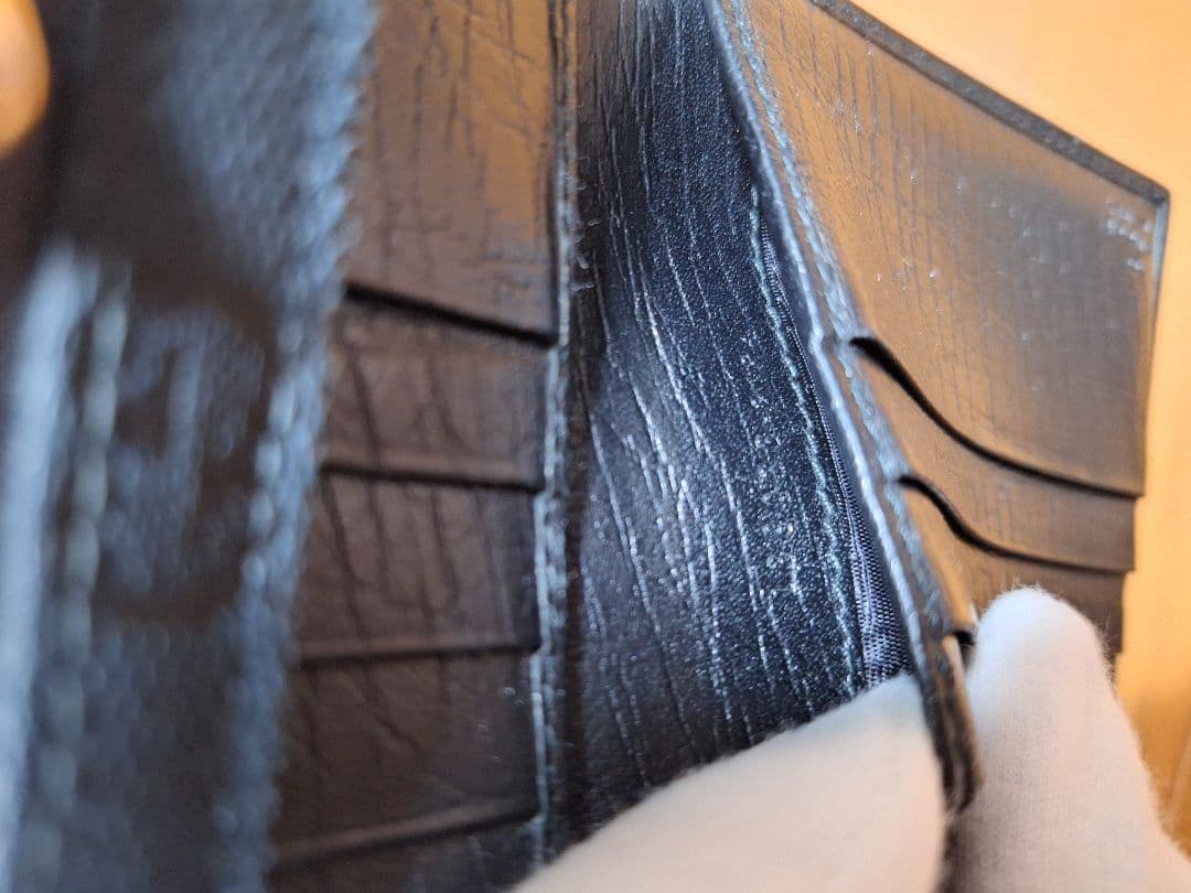 ✨未使用展示品✨　GUCCI ミニ財布　ホースビット　ジャガード　シマ　GG