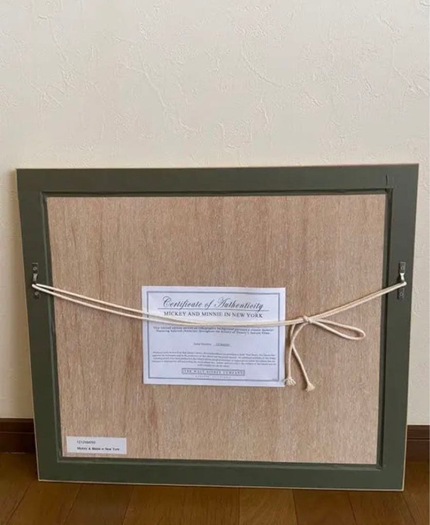 ディズニー　ミッキー　ミニー \"NEW YORK\" セル画