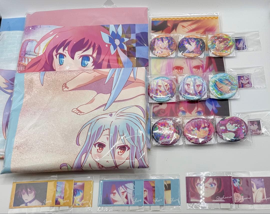 『ノーゲーム・ノーライフ』くじ 空 / 白 / ステフ フルセット