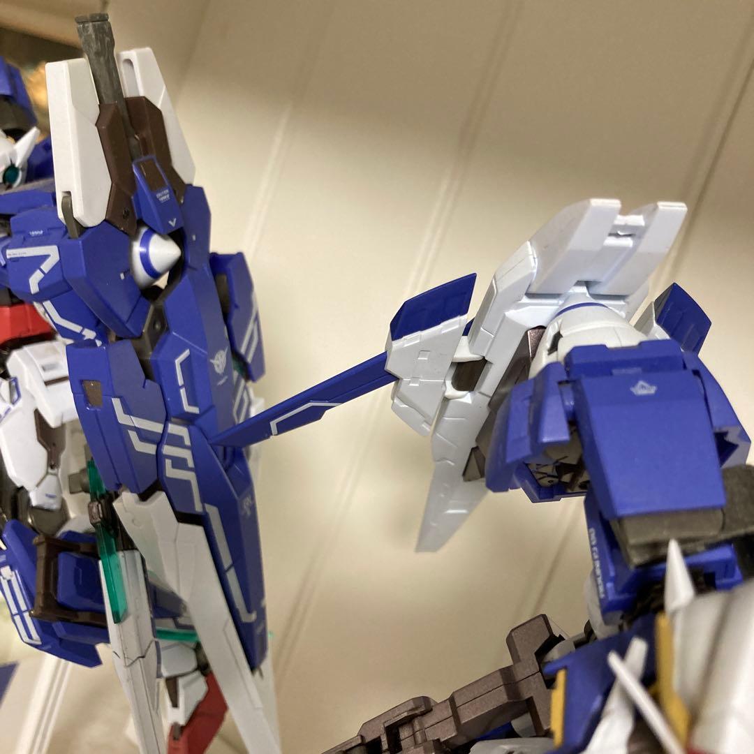 l Build ダブルオーライザー セブンソード メタルビルド 2体