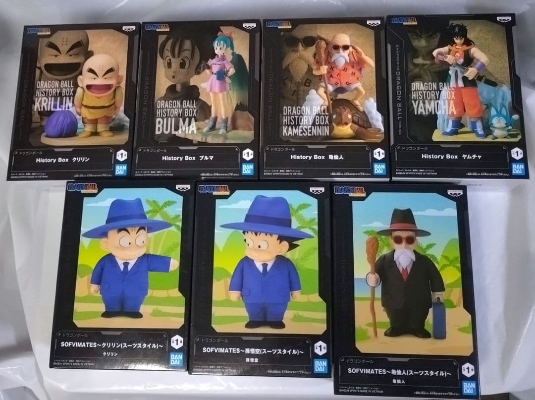Y*読様 SOFVIMATES HISTORY BOX ドラゴンボール フィギュ
