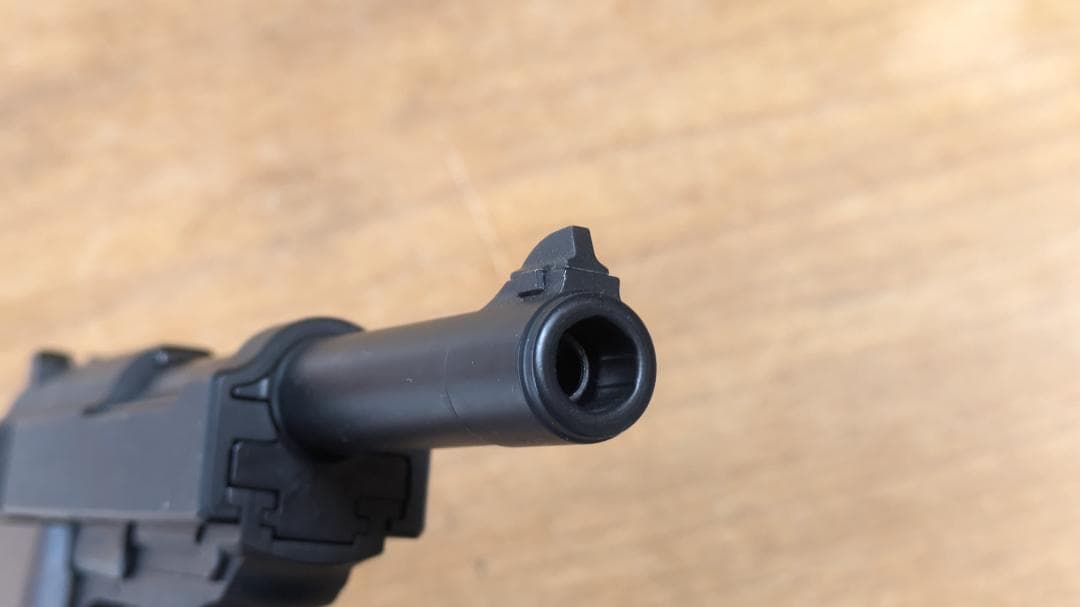 マルゼン　ワルサー P38 ブラックモデル　ガスブローバック 美品　GBB