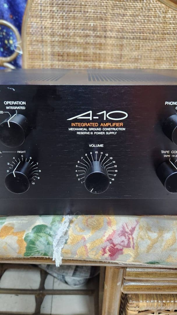 あすかデッドストック超美品！NECプリメインアンプA-10(TYPEⅣ)