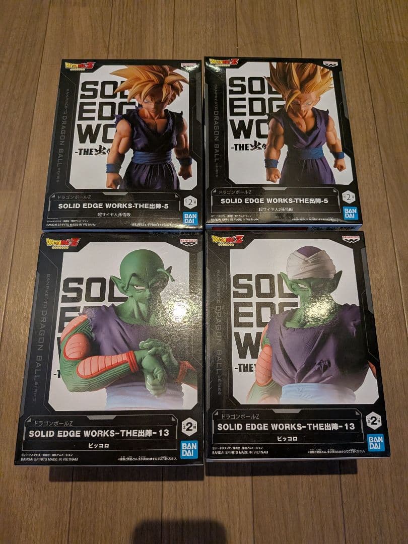 ドラゴンボール SOLID EDGE WORKS 出陣　孫悟飯　ピッコロ