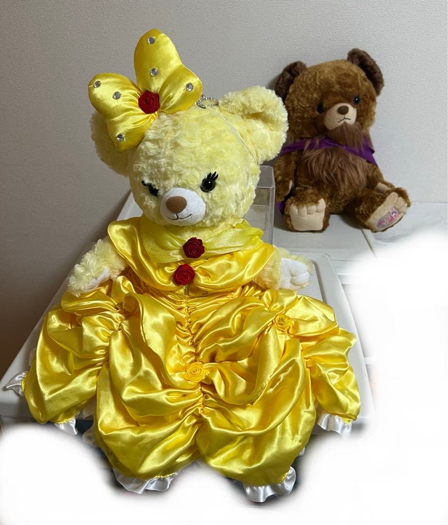 ユニベアシティのぬいぐるみセット（ルージュローズ、野獣、ラ・メール）
