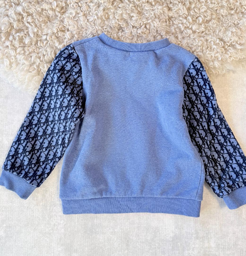 Christian Diorディオール　キッズ トレーナー 4歳 オブリーク柄