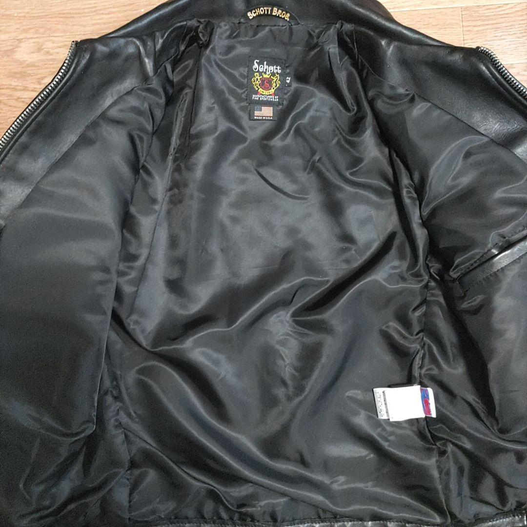 【42サイズ】Schott 103US レザートラッカージャケット