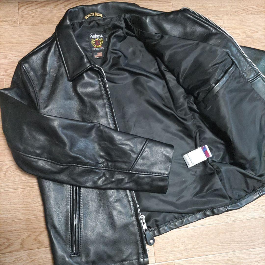 【42サイズ】Schott 103US レザートラッカージャケット