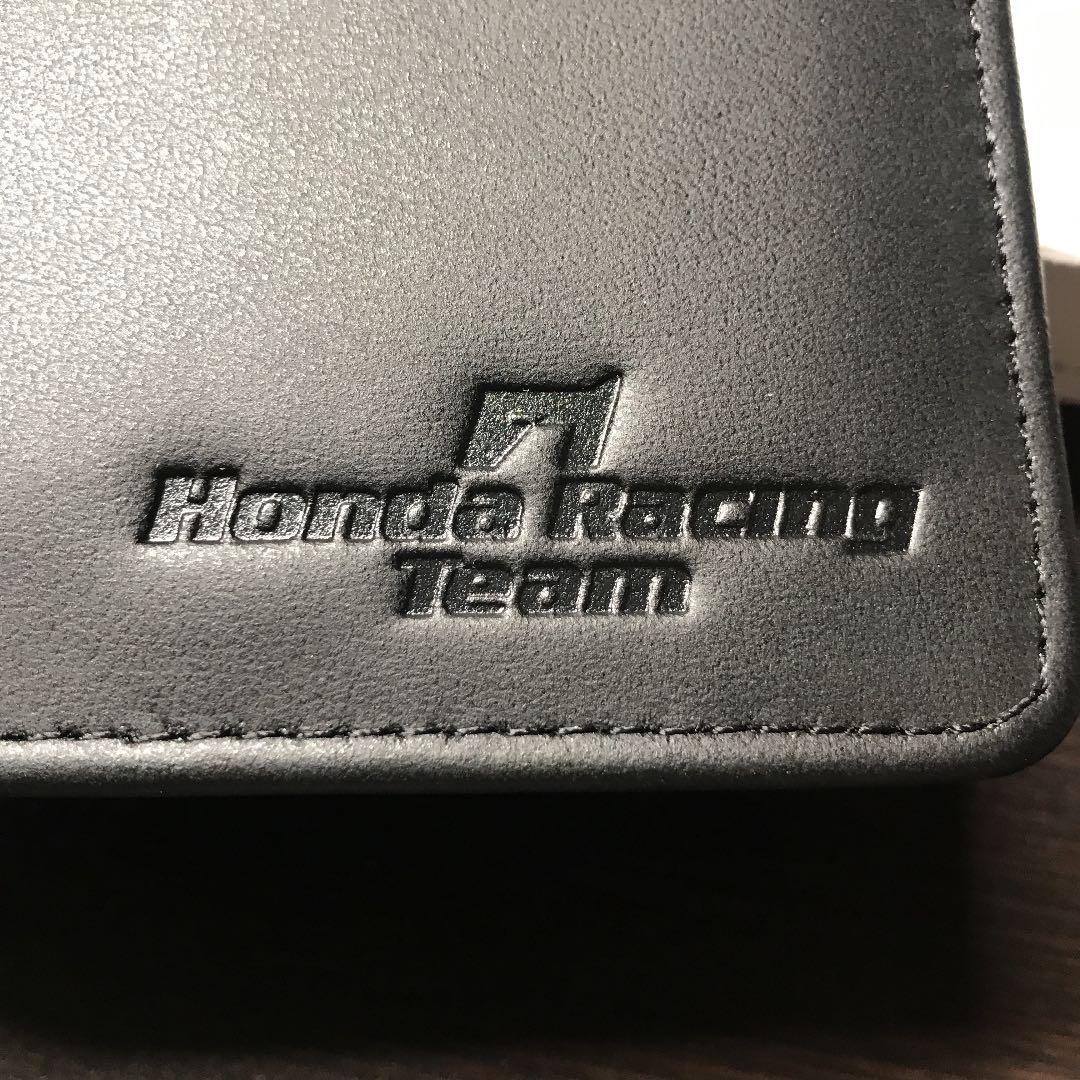 F1 ホンダ Honda Racing Team ロングパスポートケース 本革