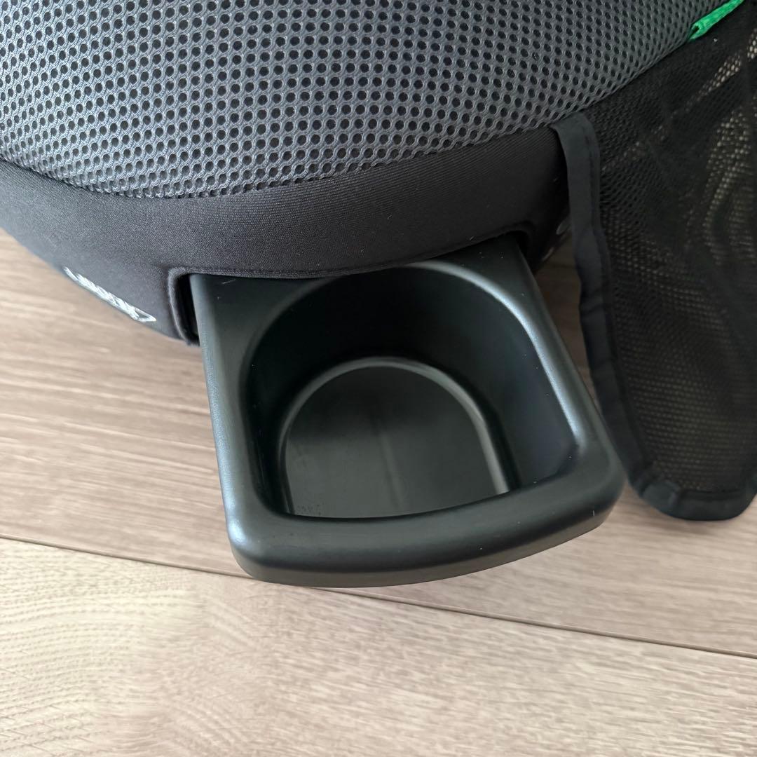 美品　アップリカ ライドクルー ISOFIX ジュニアシート　チャイルドシート1