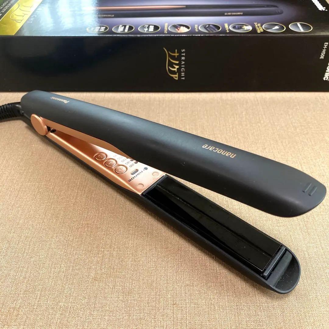 ナノケア ストレートアイロン EH-HS0E-K