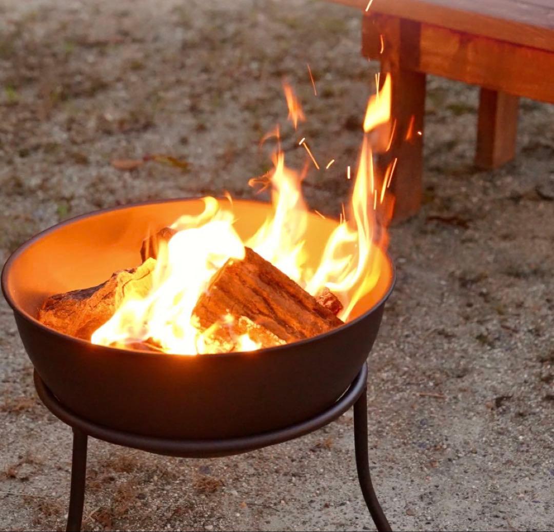 新品 アウトレット 焚き火台 ファイヤーピット ボウル型 BOWL 46cm
