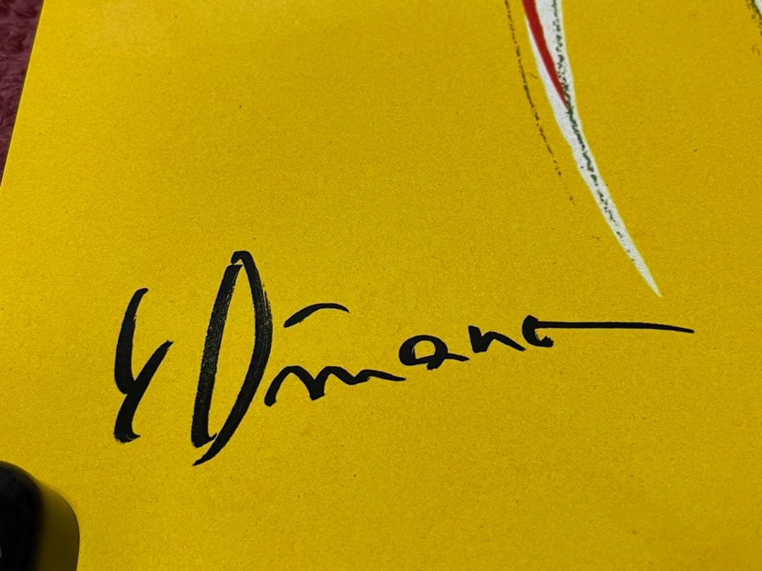 【激レア】 ヤッターマン ドロンジョ 天野喜孝 サイン入り ポスター 元箱付き