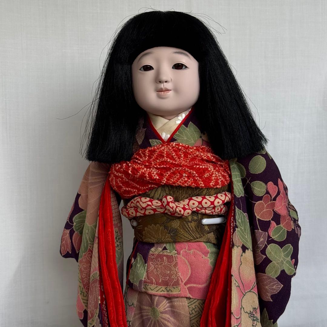 市松人形　松乾斎東光　身長41cm