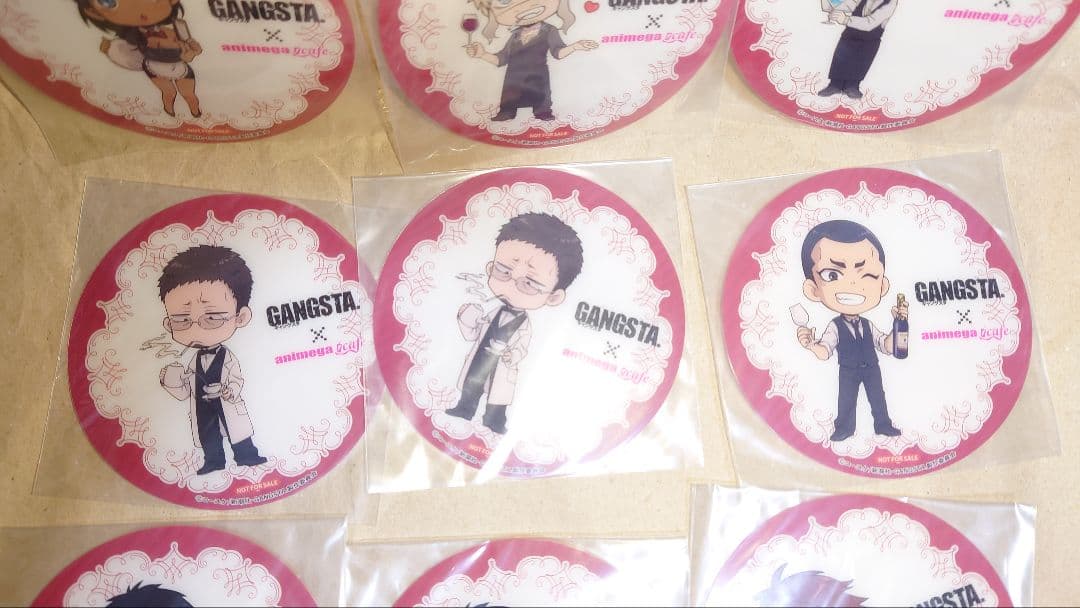 非売品 ウォリック 他 ギャングスタ アニメガカフェ GANGSTA. コースケ