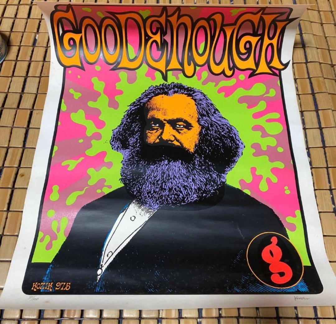GOODENOUGH　ポスター　kozik　マルクス　最終値下げ