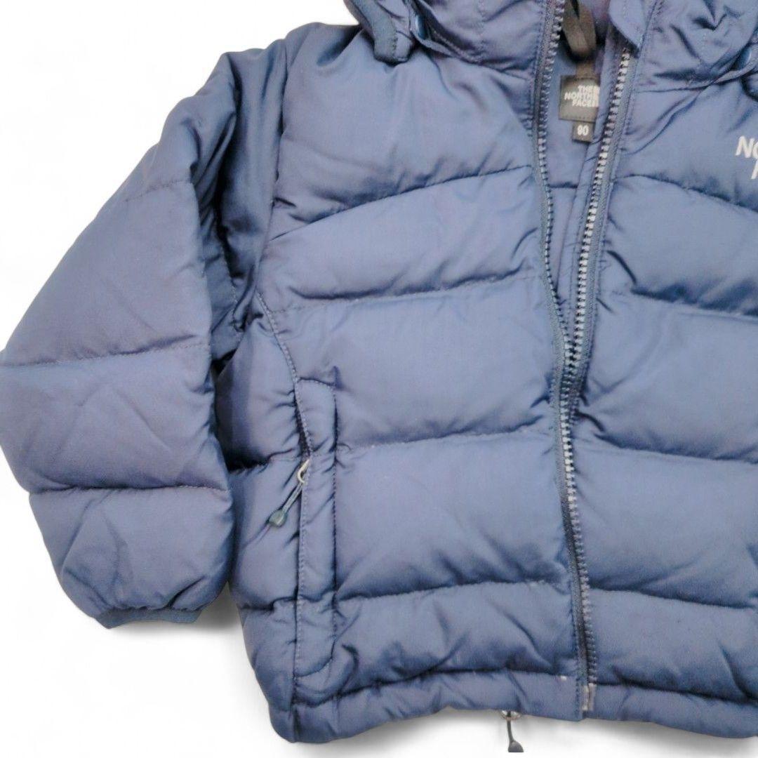 THE NORTH FACE キッズ ダウンジャケット ネイビー 90