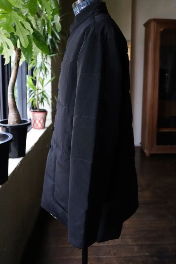 Yohji オム 25AW リバーシブル中綿ブラウス 黒 3