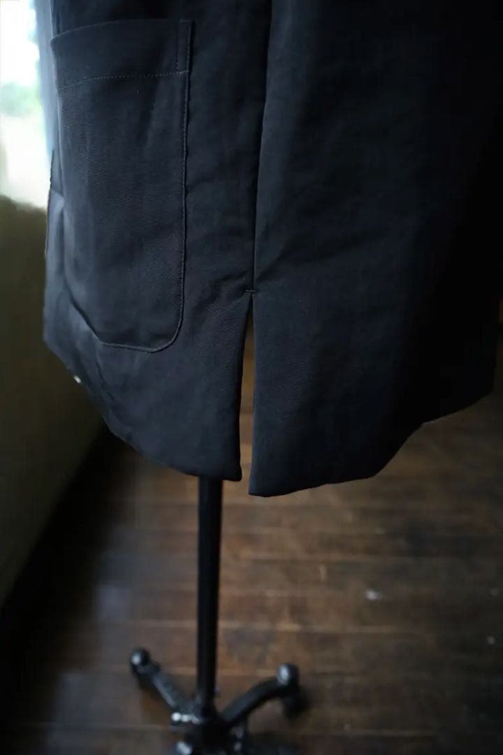 Yohji オム 25AW リバーシブル中綿ブラウス 黒 3