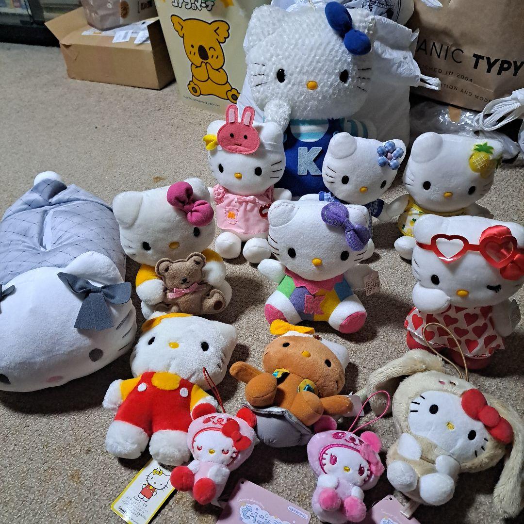 キティ　ぬいぐるみ　２００２年等　まとめて　レア　希少　大幅値下げ