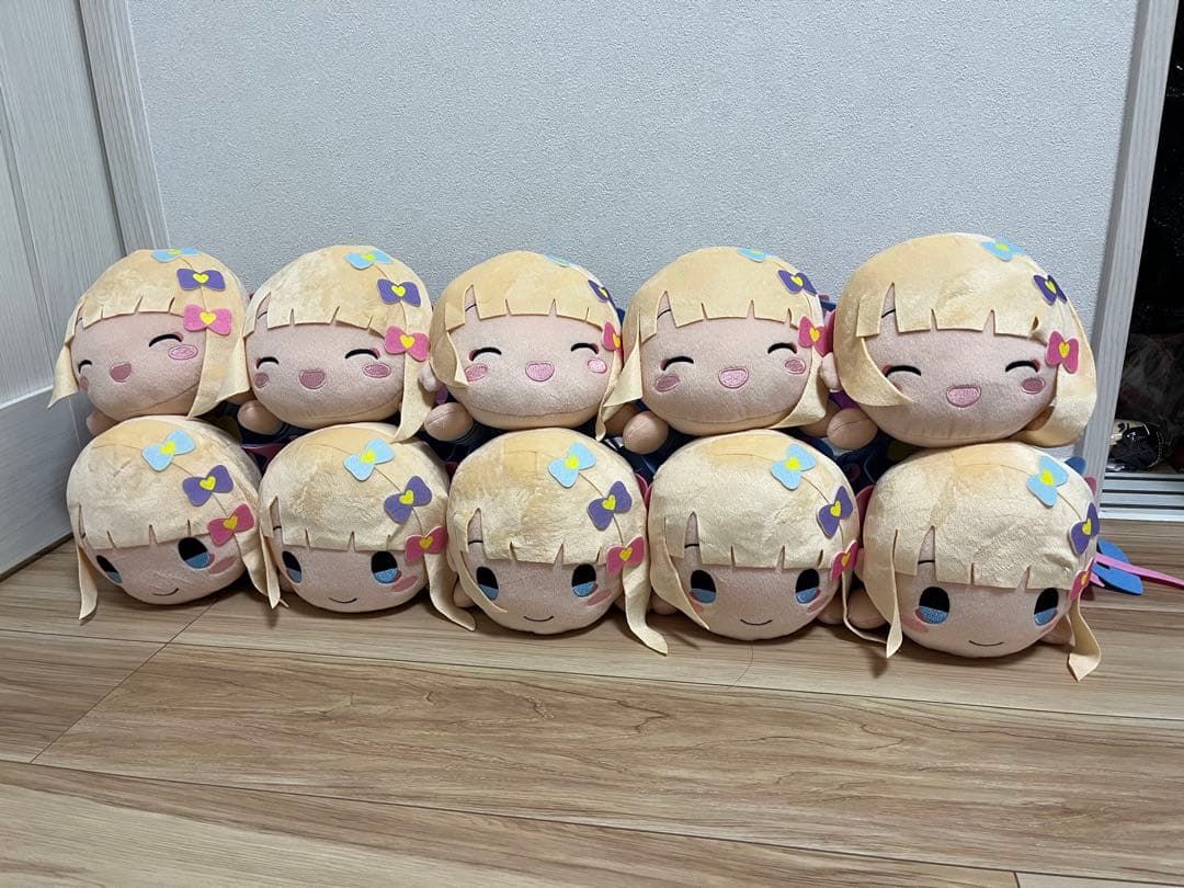 寝そべりぬいぐるみ 超てんちゃん 10個セット